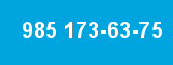 985 173-63-75 985 173-63-75